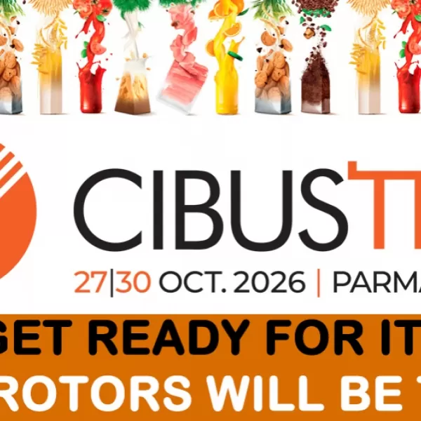 Nova Rotors wird auf der Cibus Tec 2026 in Parma vertreten sein