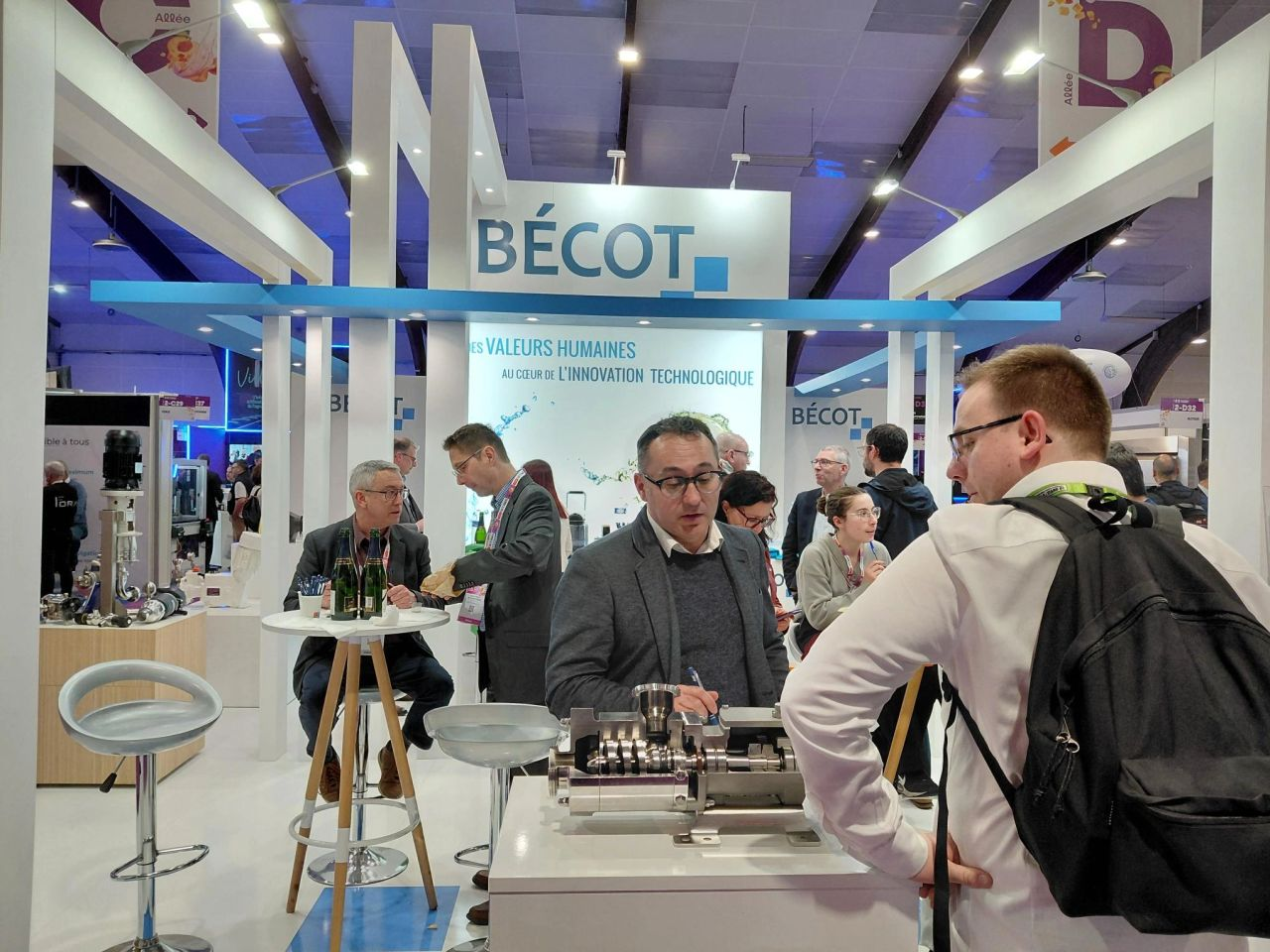 Nova Rotors Technologies CFIA Rennes with B&eacute;cot