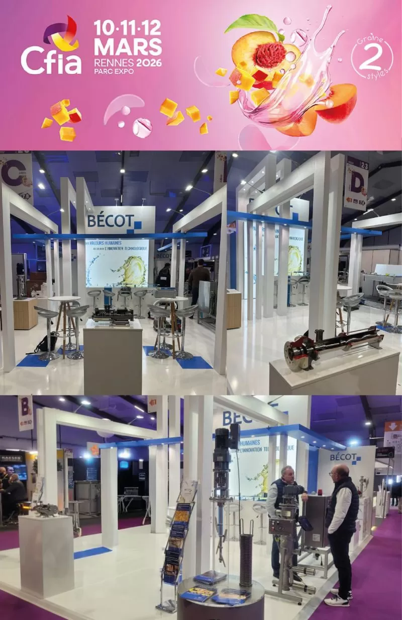 Nova Rotors Technologies CFIA Rennes with B&eacute;cot