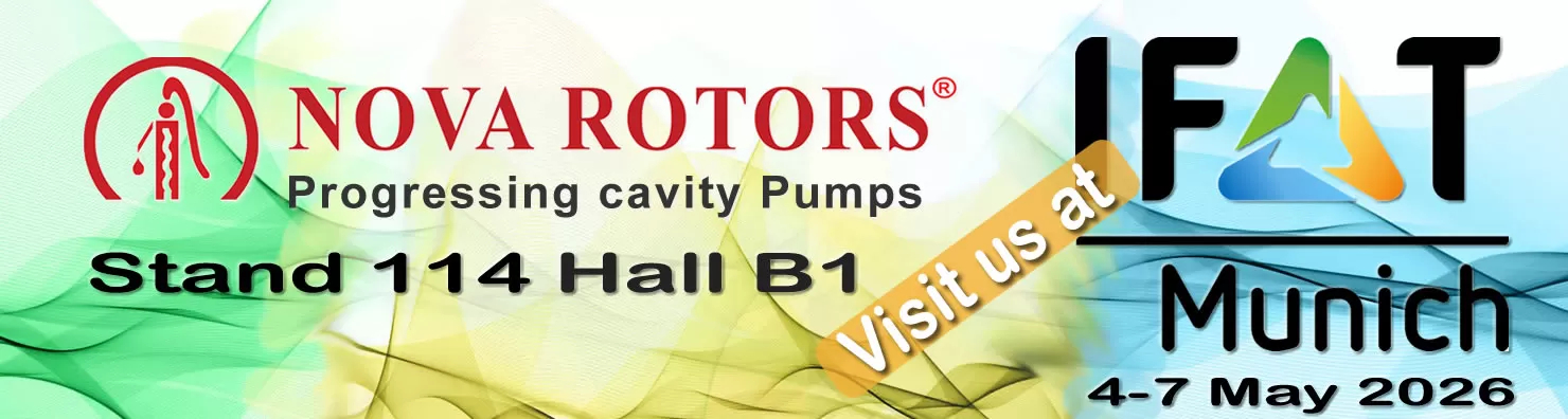 Nova Rotors a IFAT Monaco 2026